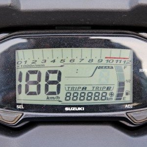 Suzuki Gixxer SF instrument console