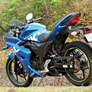 Suzuki Gixxer SF rear