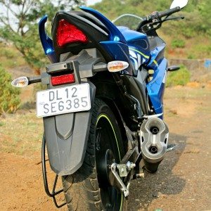 Suzuki Gixxer SF rear