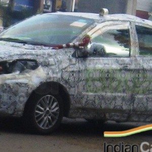 Tata Kite sedan spy shots