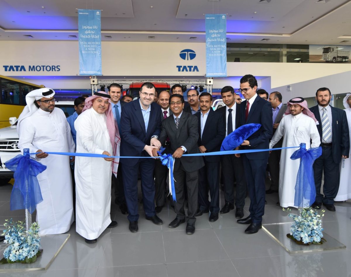 Tata Motors New Showroom in Saudi Arabia