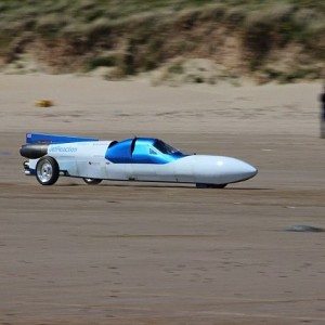 The jet reaction Land speed record bike