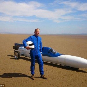 The jet reaction Land speed record bike