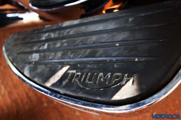 Triumph Thunderbird LT foot board