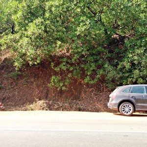 en route Gokarna Audi Q