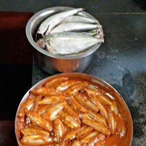 marinated mandili fish