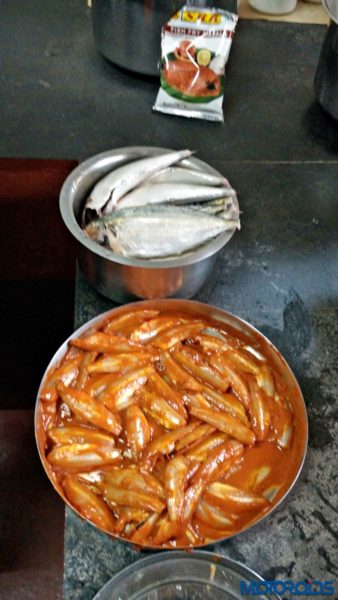 marinated mandili fish