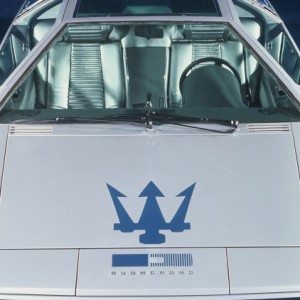 maserati boomerang front view