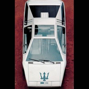 maserati boomerang top front view