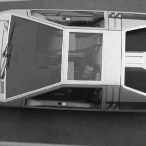 maserati boomerang top view