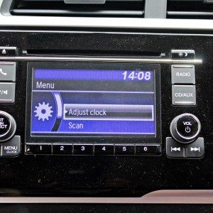 new  Honda Jazz infotainment