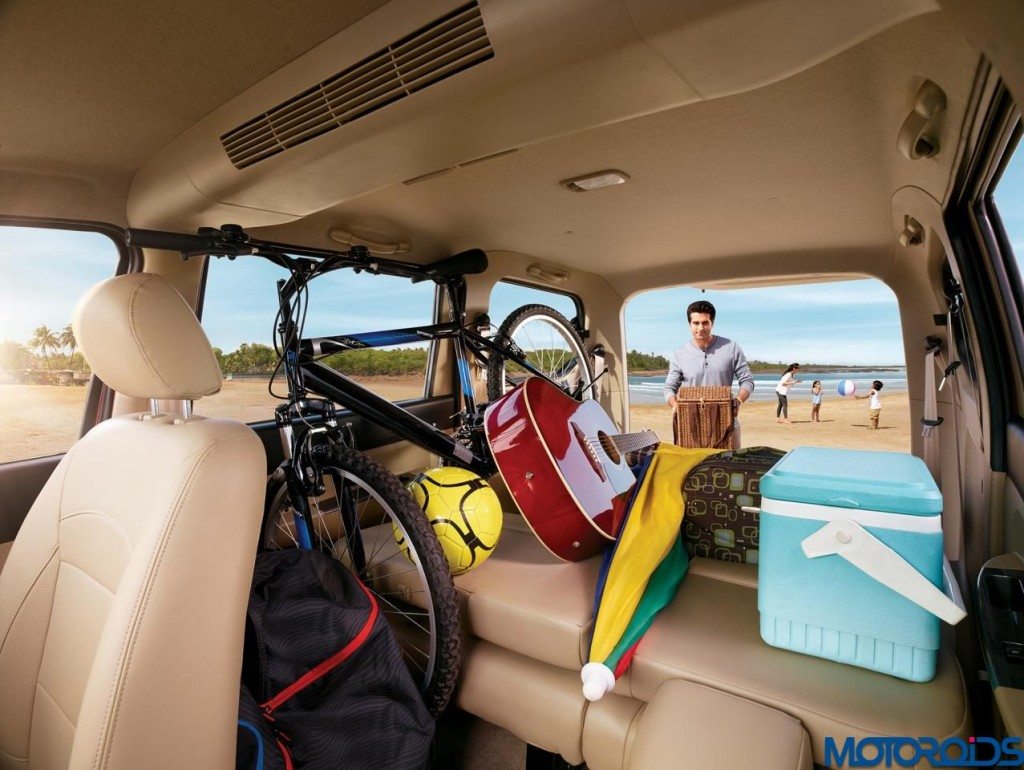 2015 Chevrolet Enjoy luggage space