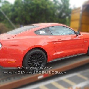 Ford Mustang spied in India