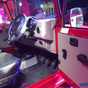 Mahindra Thar CRDe interior