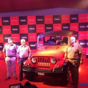 Mahindra Thar CRDe launch