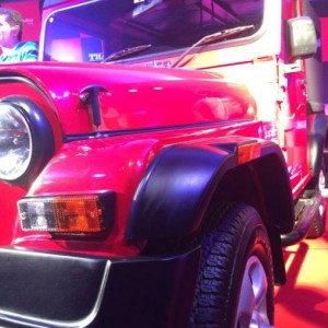 Mahindra Thar CRDe launch