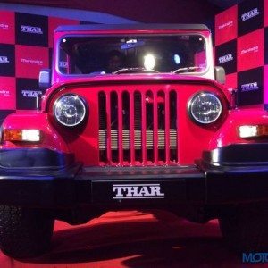 Mahindra Thar CRDe launch