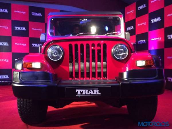 Mahindra Thar CRDe launch