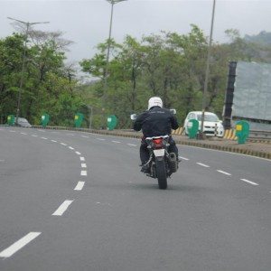 Suzuki V Strom  cruising