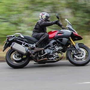 Suzuki V Strom  lean