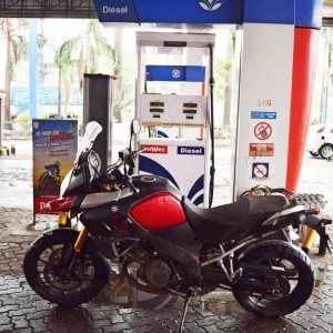 Suzuki V Strom  mileage