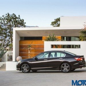 Honda Accord facelift side press shots