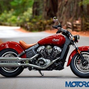 Indian Scout ABS Red