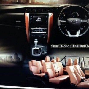 Toyota Fortuner Brochure Leaked