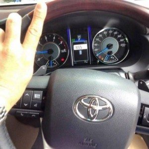 Toyota Fortuner interior