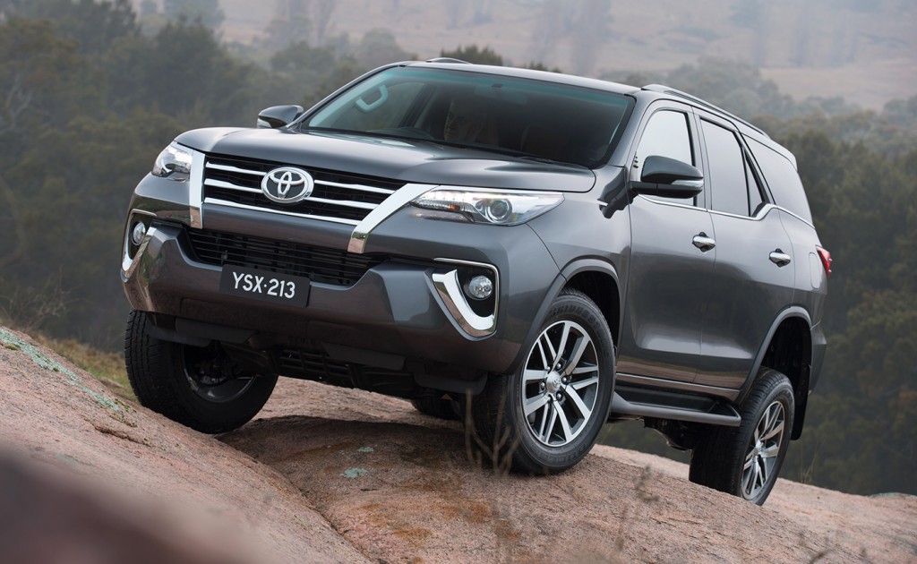 2015 Reveal of All New Toyota Fortuner. (Crusade pre-production model shown)