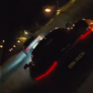 Aston DB Spectre car chase
