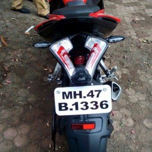 Bajaj Pulsar RS Accident