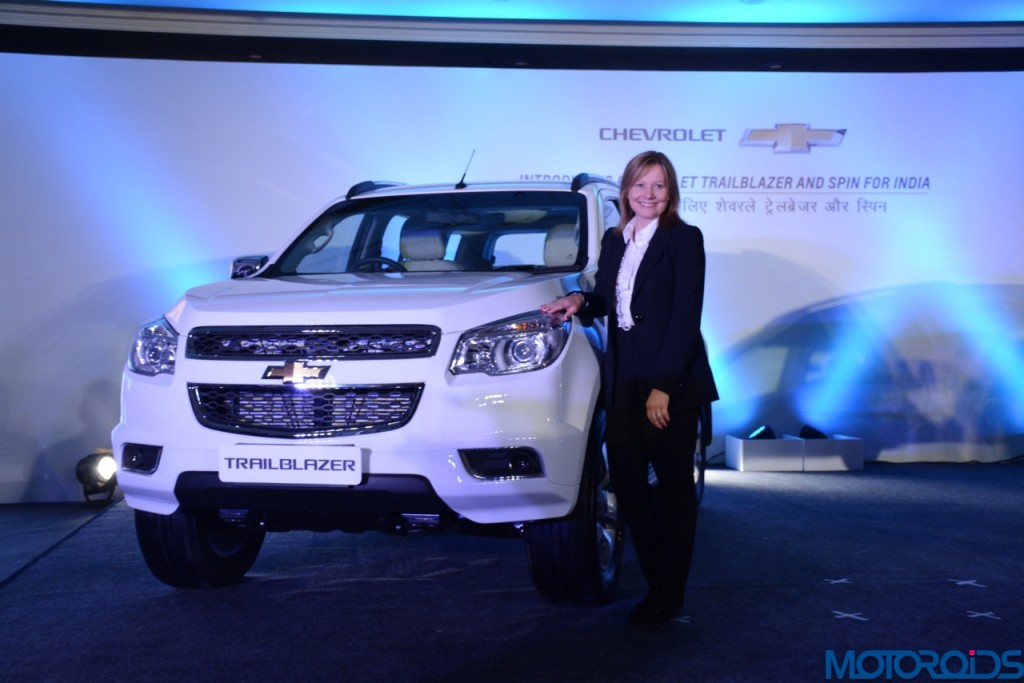 Chevrolet Trailblazer unveilied in India (1)