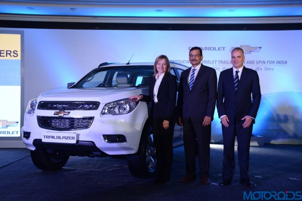 Chevrolet Trailblazer unveilied in India (2)