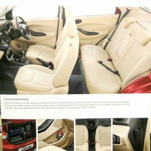 Ford Figo Aspire brochure cabin