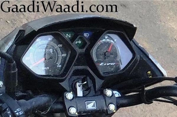 Honda Livo instruments spied