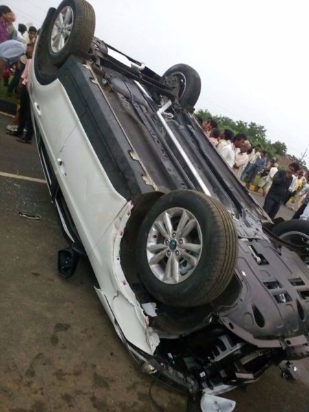 Hyundai Creta nd Accident