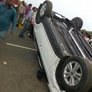 Hyundai Creta nd Accident