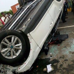 Hyundai Creta nd Accident