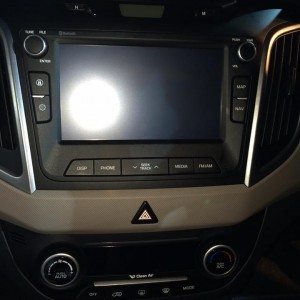 Hyundai Creta  inch infotainment system