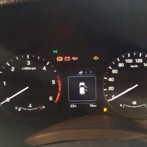 Hyundai Creta Instrument Cluster