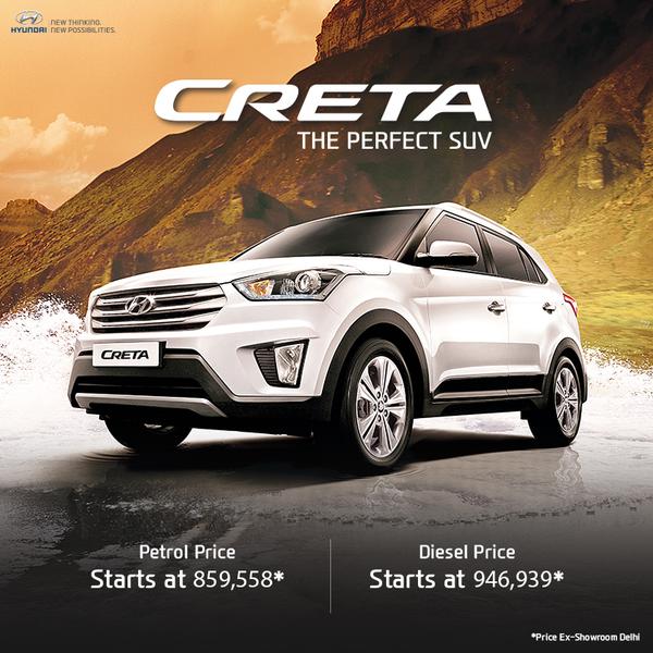 Hyundai Creta Price
