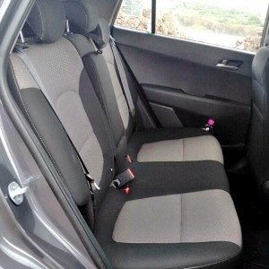 Hyundai Creta backseat