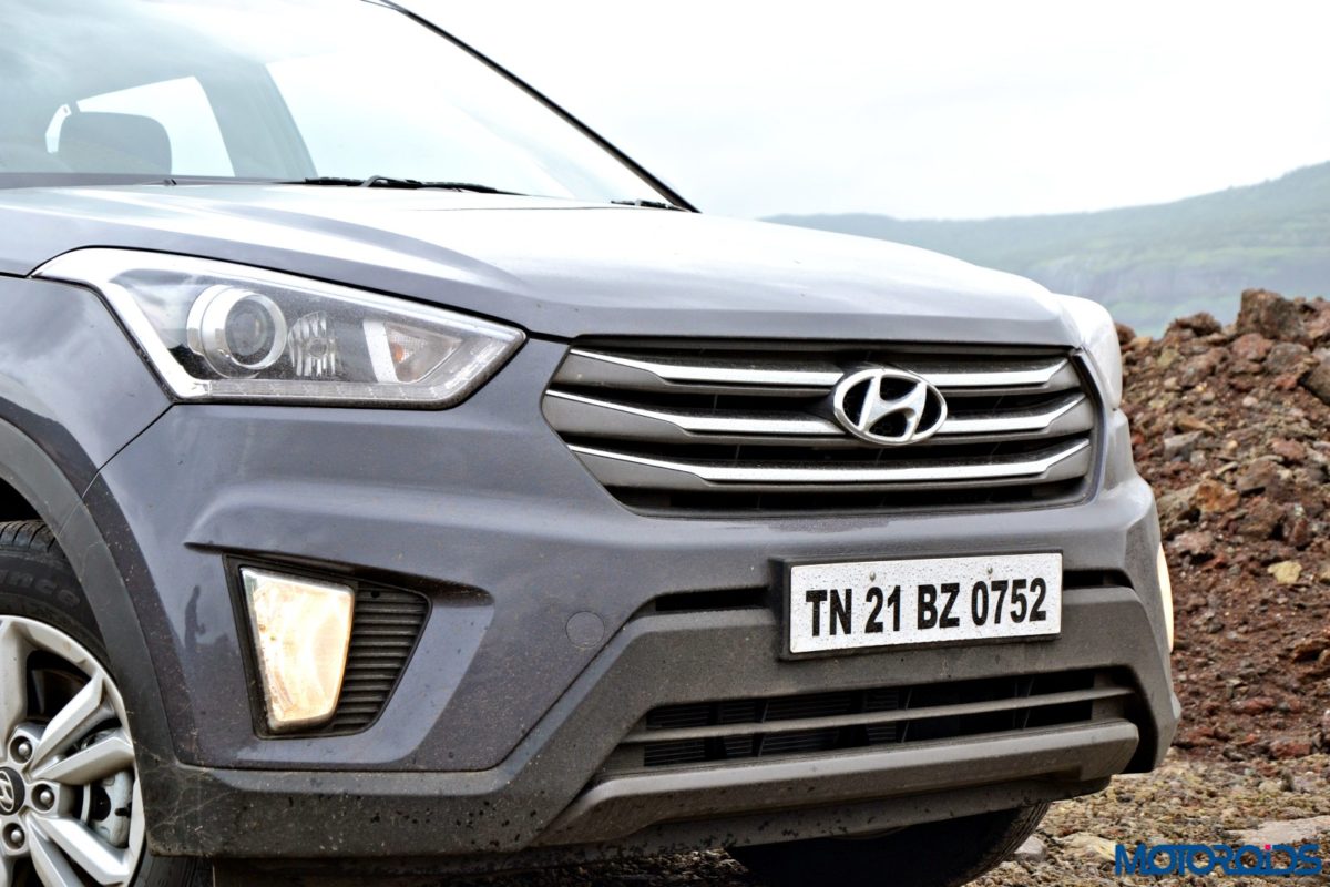 Hyundai Creta front fascia