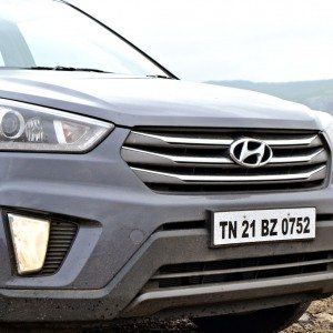 Hyundai Creta front fascia