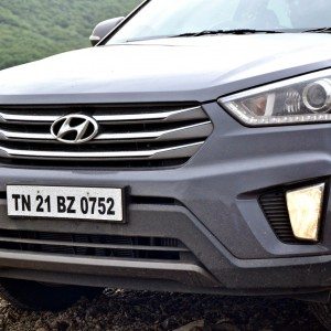 Hyundai Creta front fascia