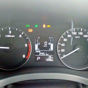 Hyundai Creta instrumentation