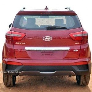 Hyundai Creta rear e