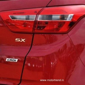 Hyundai Creta tail lamp