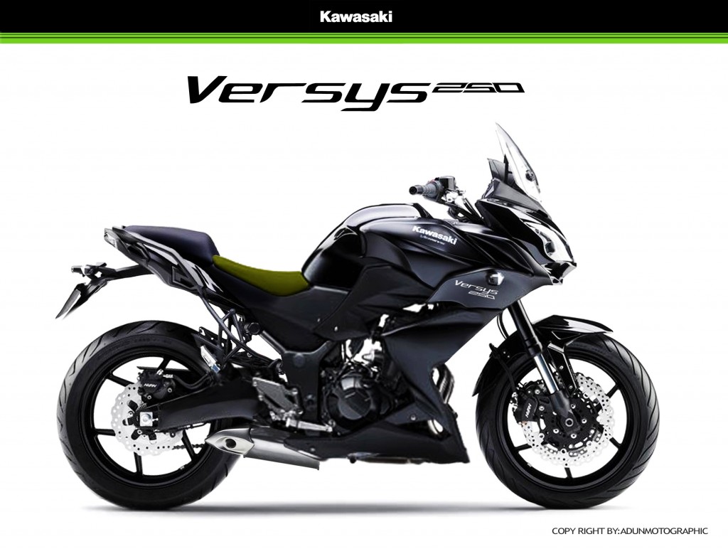 Kawasaki Versys 250 Render